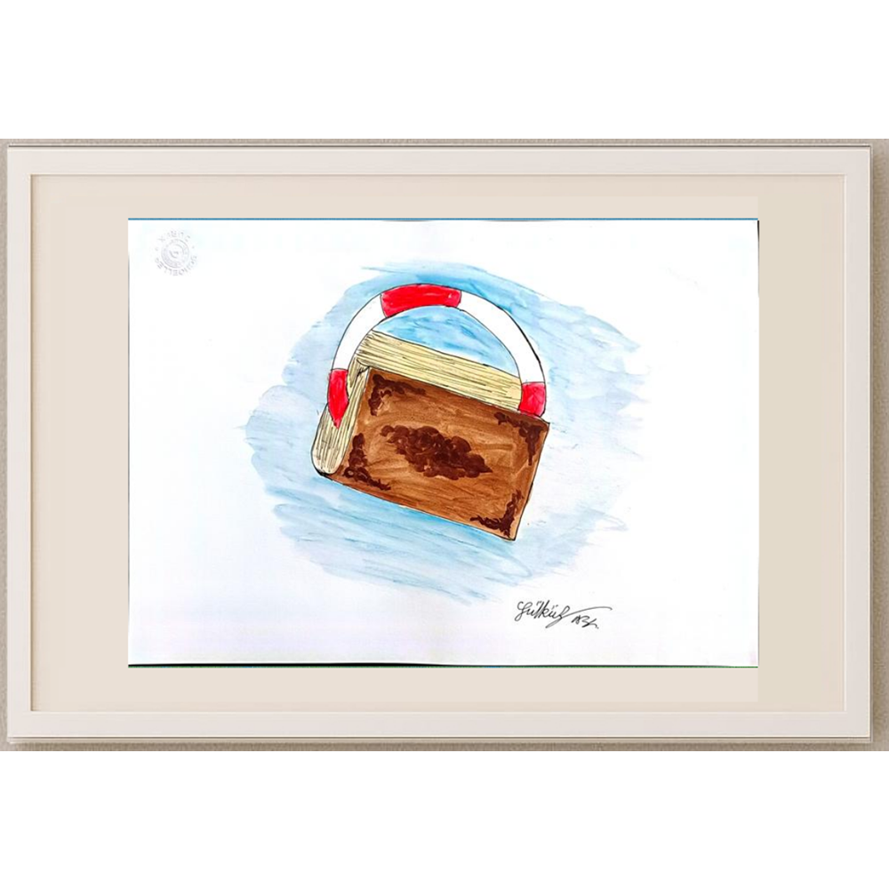 Zülküf Aba 29x21cm Orijinal Karikatür BOD00458