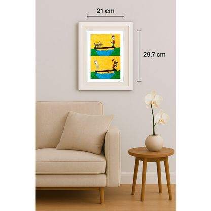 Evrim Coşkun 29x21cm Orijinal Karikatür BOD00459