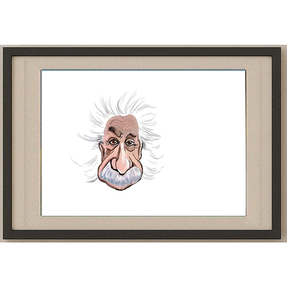 Duygu Saraçoğlu 29x21cm Orijinal Karikatür BOD00468
