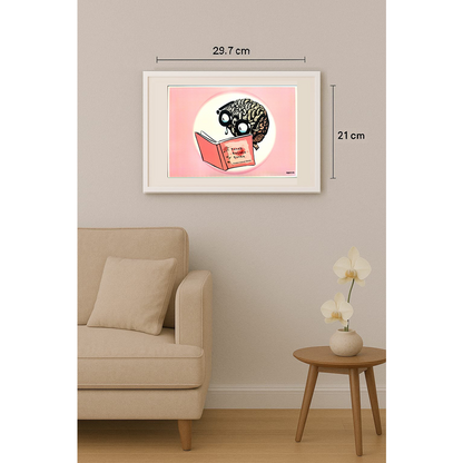 Duygu Saraçoğlu 29x21cm Orijinal Karikatür BOD00469