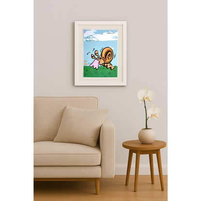 Duygu Saraçoğlu 29x21cm Orijinal Karikatür BOD00471