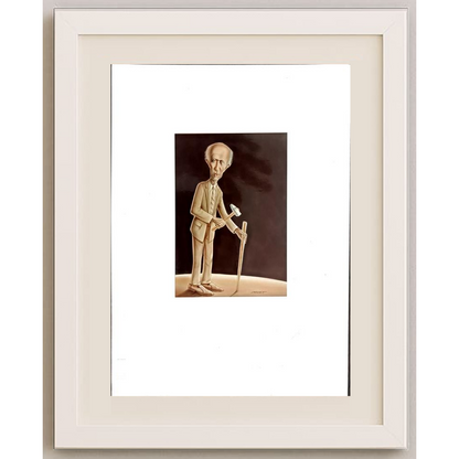 Muhittin Köroğlu 12x9cm Orijinal Karikatür BOD00482