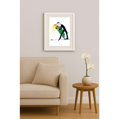 Deniz Koç 29x21cm Orijinal Karikatür BOD00492