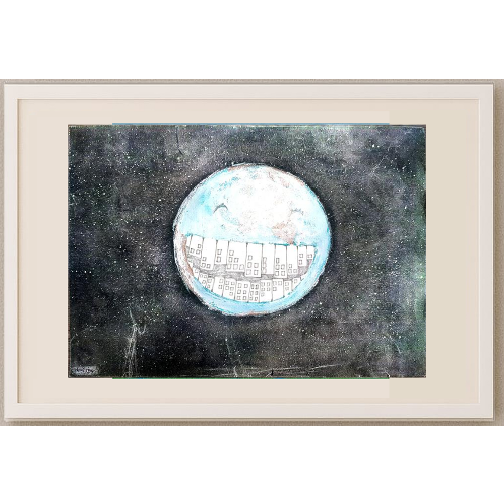 Deniz Koç 35x25cm Orijinal Karikatür BOD00496