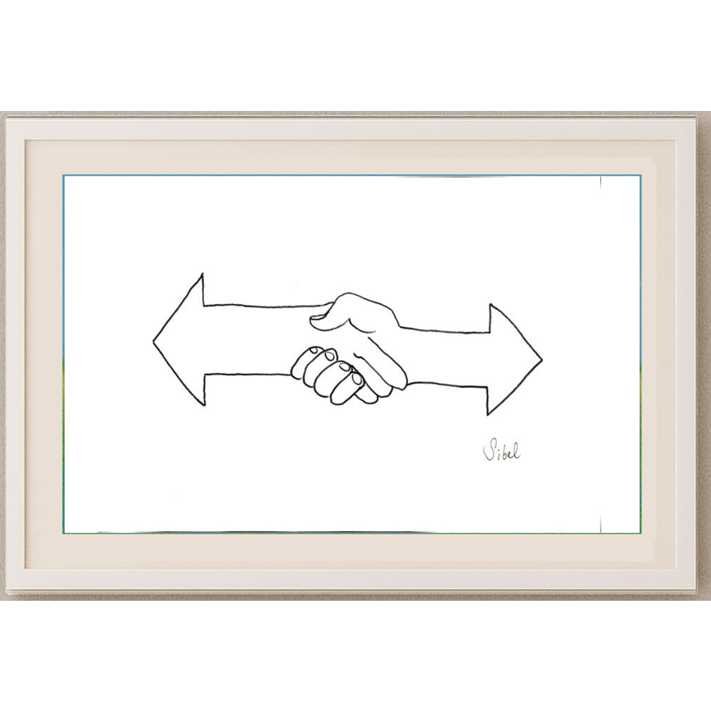 Sibel Polat 29x21cm Orijinal Karikatür BOD00501
