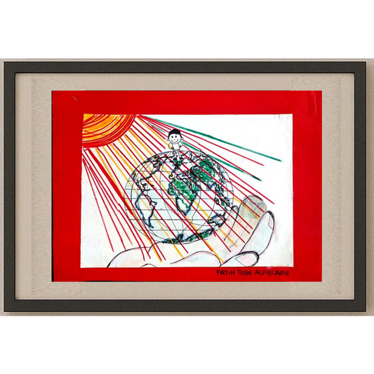 Fatih Tuna Alpyılmaz 21x16cm Orijinal Karikatür BOD00504