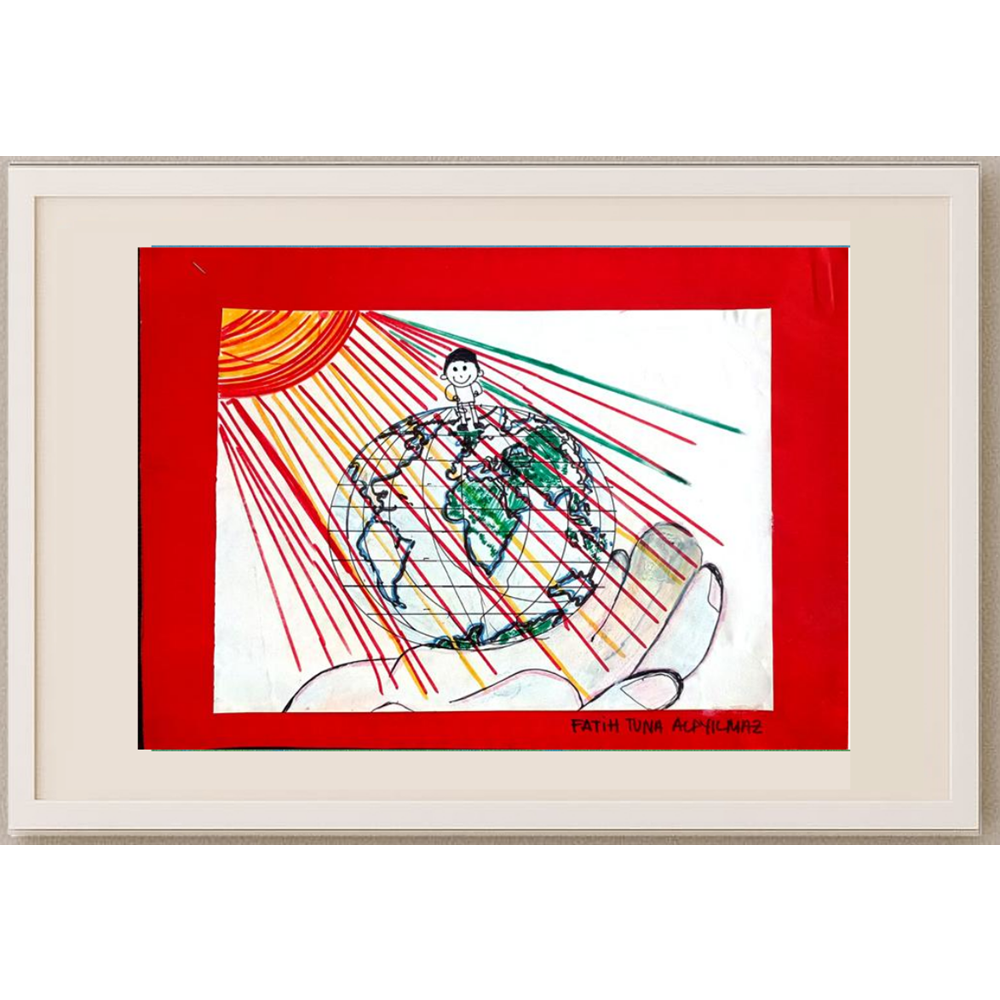 Fatih Tuna Alpyılmaz 21x16cm Orijinal Karikatür BOD00504