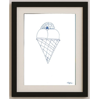 Çağla Bingöl 29x21cm Orijinal Karikatür BOD00522