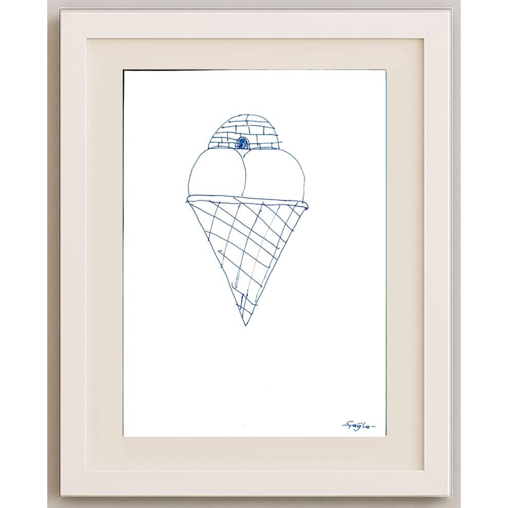 Çağla Bingöl 29x21cm Orijinal Karikatür BOD00522