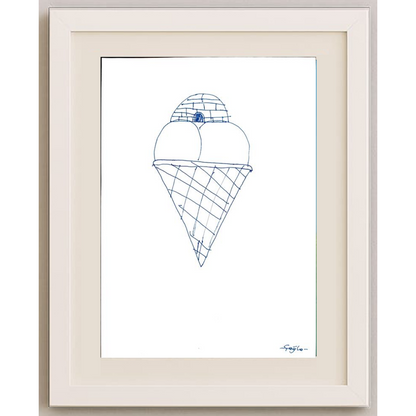 Çağla Bingöl 29x21cm Orijinal Karikatür BOD00522