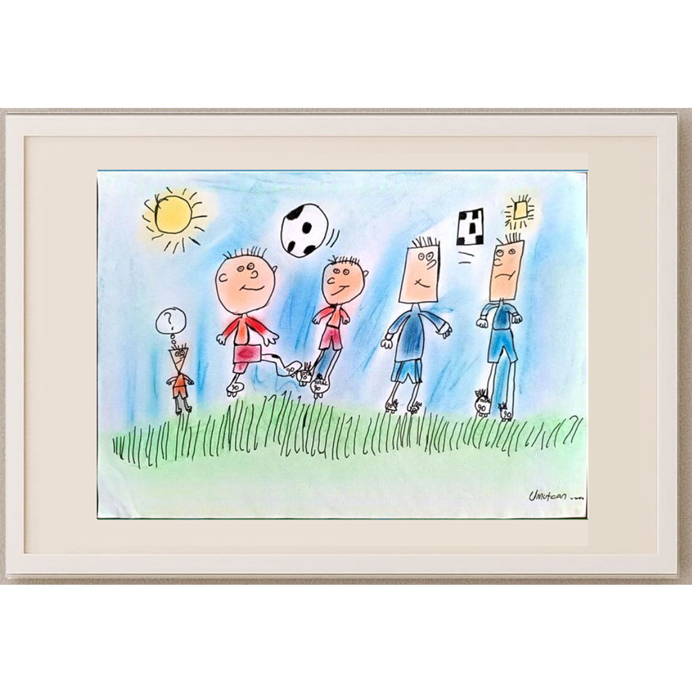 Umutcan Semizoğlu 29x21cm Orijinal Karikatür BOD00524