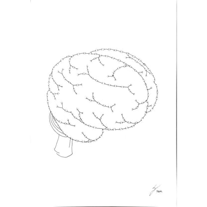 İrem Doğruer 29x21cm Orijinal Karikatür BOD00525