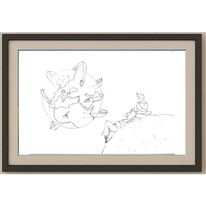 Gökhun Baltacı 29x21cm Orijinal Karikatür BOD00527