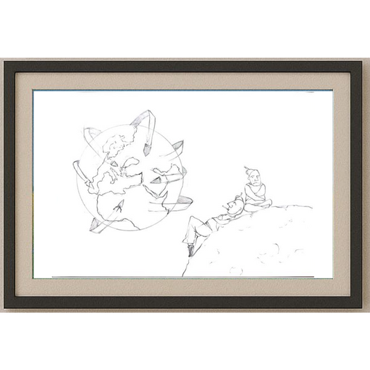 Gökhun Baltacı 29x21cm Orijinal Karikatür BOD00527