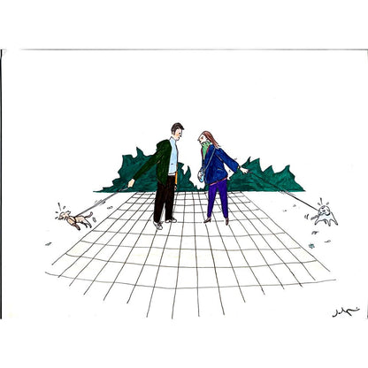 Sabri Ergüder 29x21cm Orijinal Karikatür BOD00530