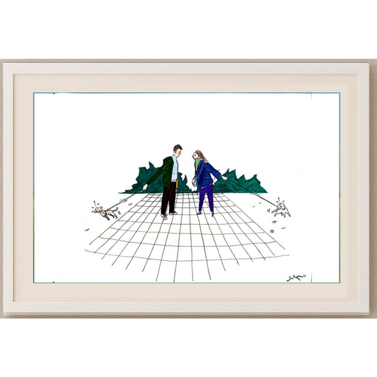Sabri Ergüder 29x21cm Orijinal Karikatür BOD00530