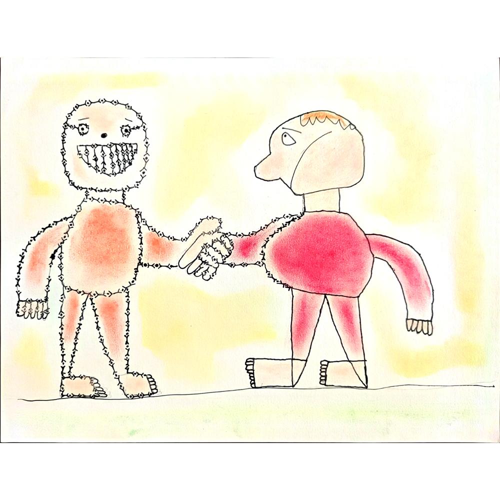 Hakan Koç 35x25cm Orijinal Karikatür BOD00538