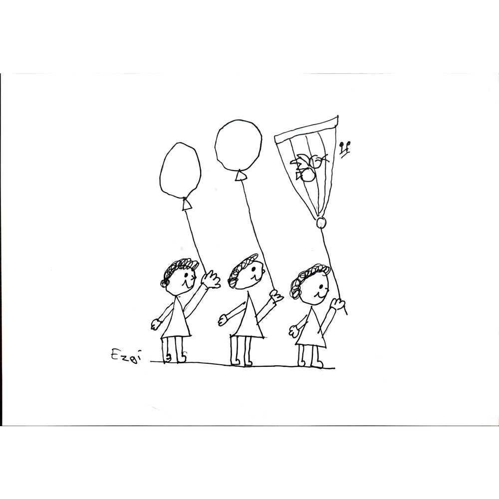 Hakan Koç 29x21cm Orijinal Karikatür BOD00539