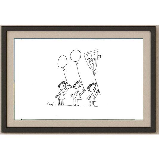 Hakan Koç 29x21cm Orijinal Karikatür BOD00539