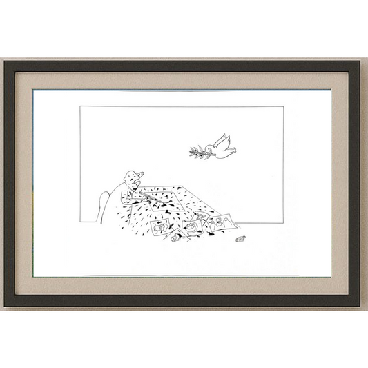 Elmas Çelikel 35x25cm Orijinal Karikatür BOD00542