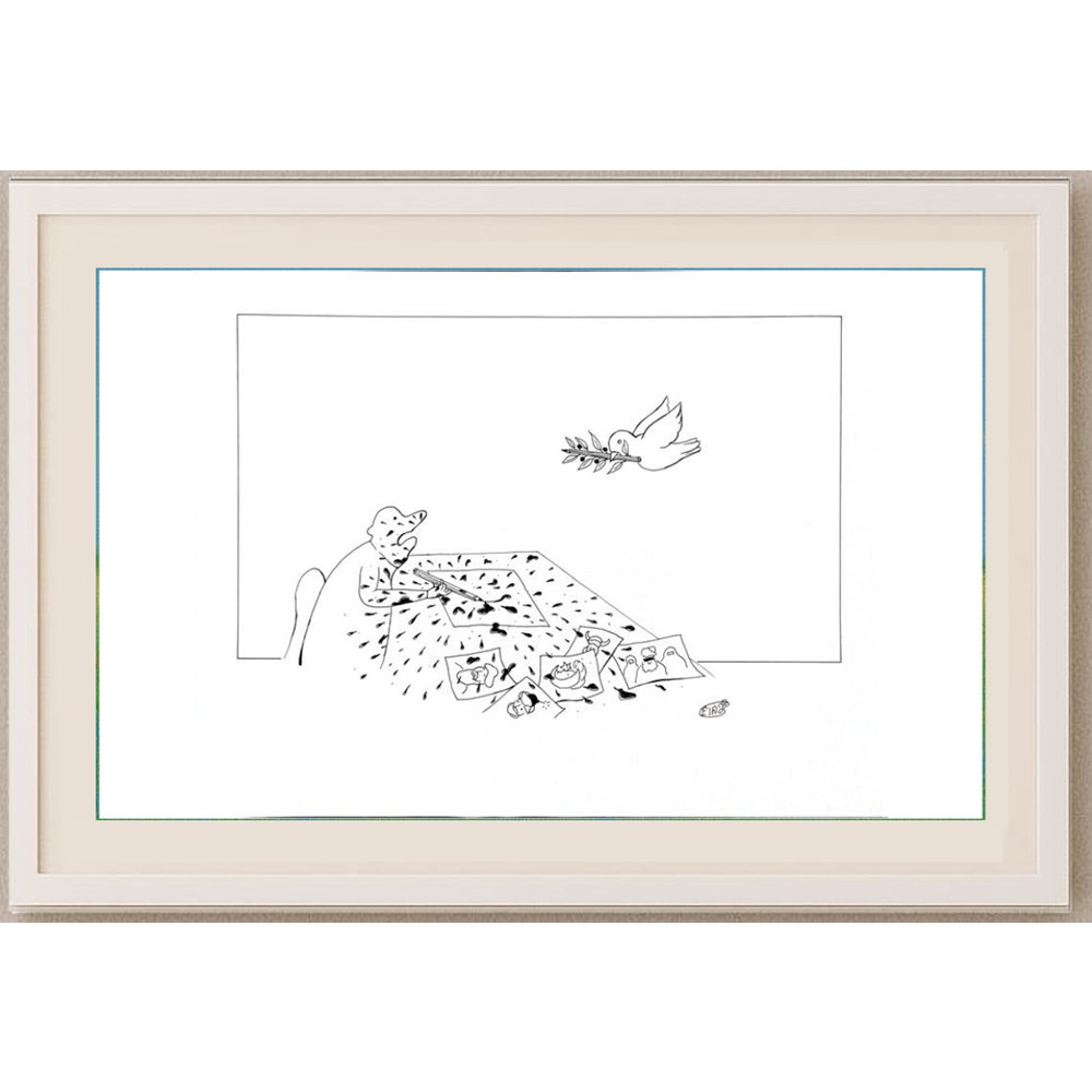 Elmas Çelikel 35x25cm Orijinal Karikatür BOD00542