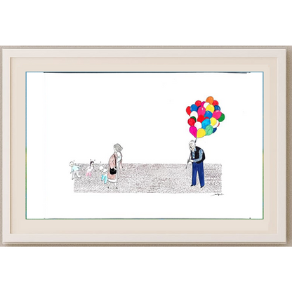 Sabri Ergüder 29x21cm Orijinal Karikatür BOD00543