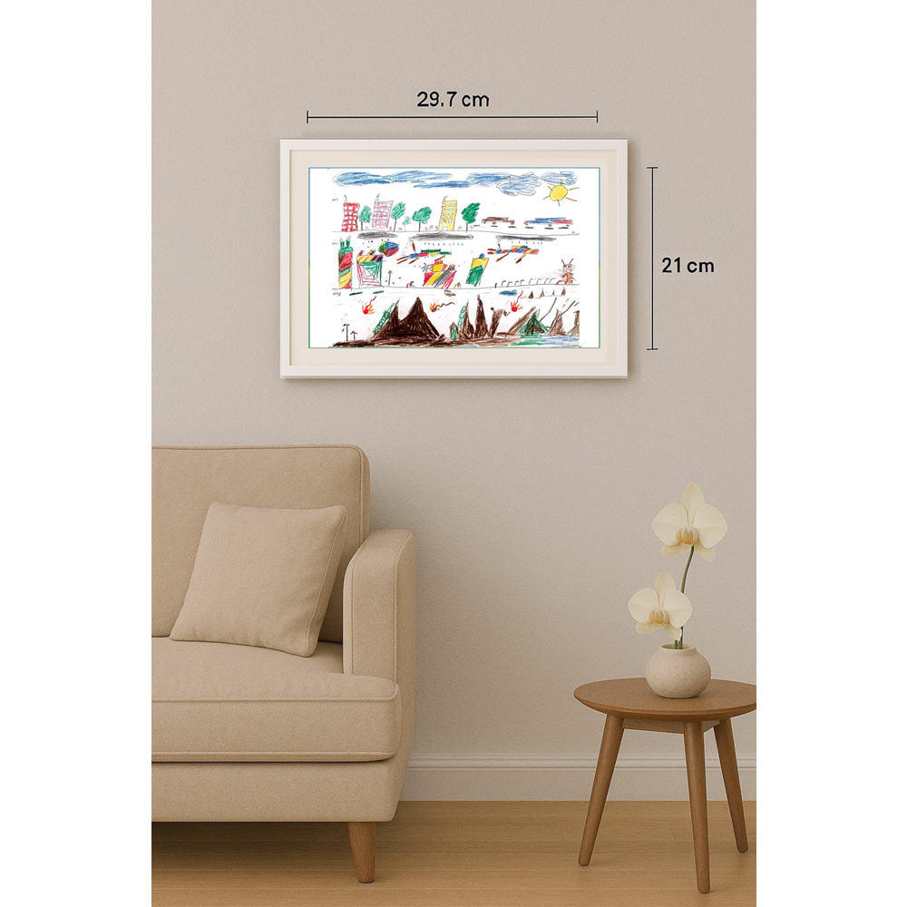 Kaan Ormancı 29x21cm Orijinal Karikatür BOD00545