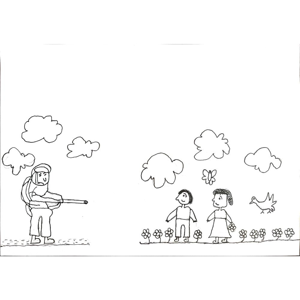 Ezgi Soysal 29x21rcm Orijinal Karikatür BOD00547
