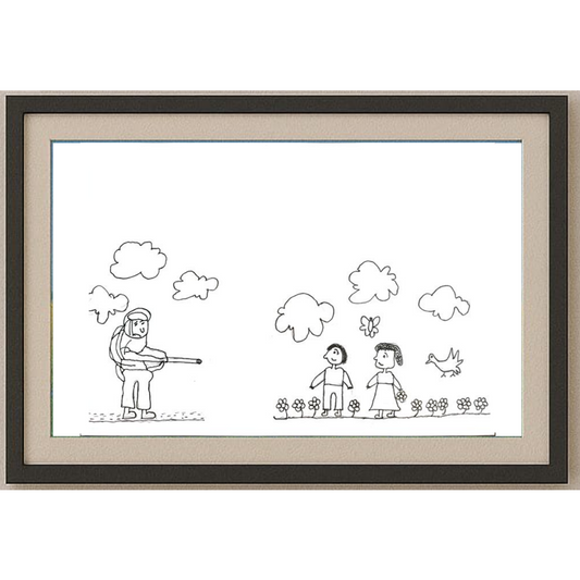 Ezgi Soysal 29x21rcm Orijinal Karikatür BOD00547