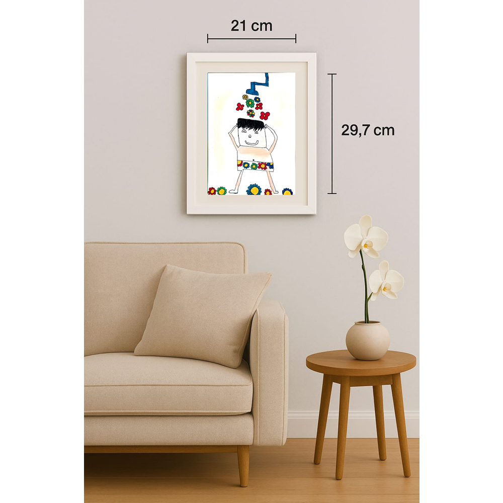 Sarper Öztürk 29x21cm Orijinal Karikatür BOD00550