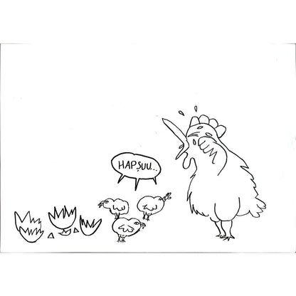 İmge Ece Velidedeoğlu 29x21cm Orijinal Karikatür BOD00555