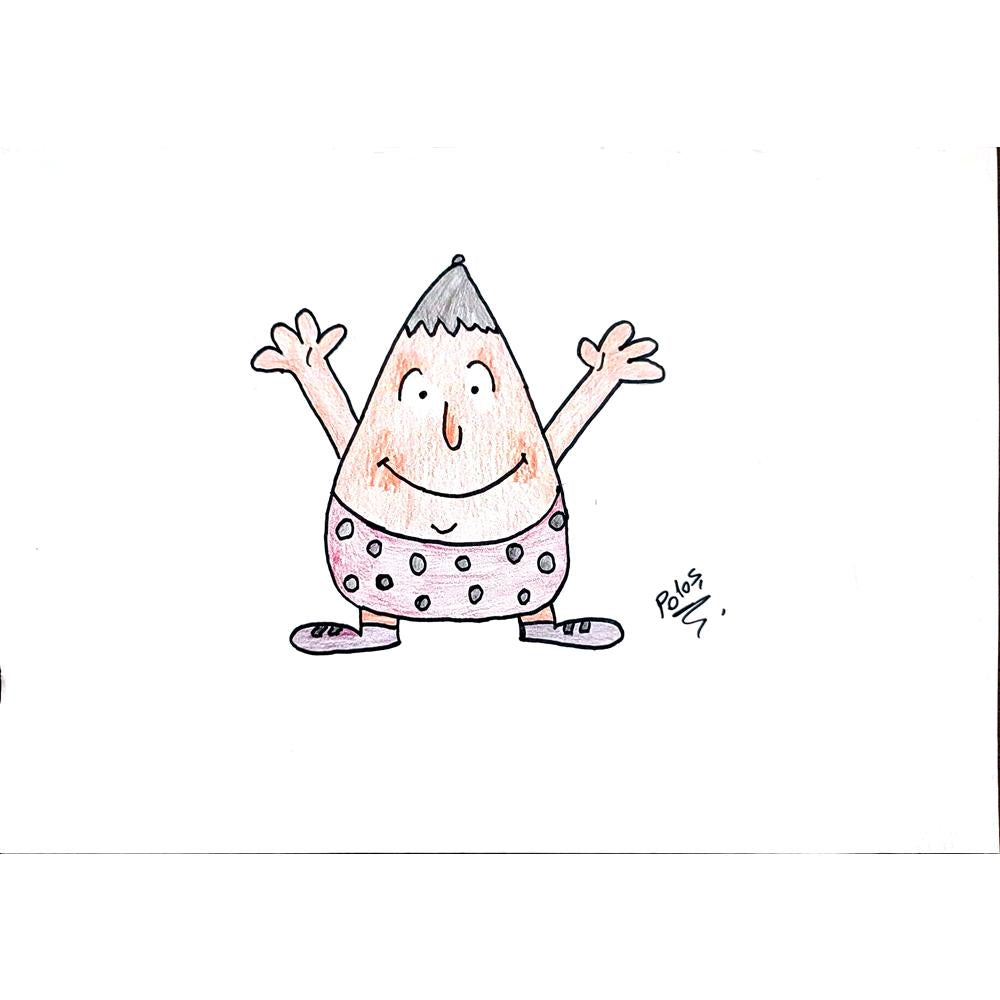 Poloş 35x25cm Orijinal Karikatür BOD00561