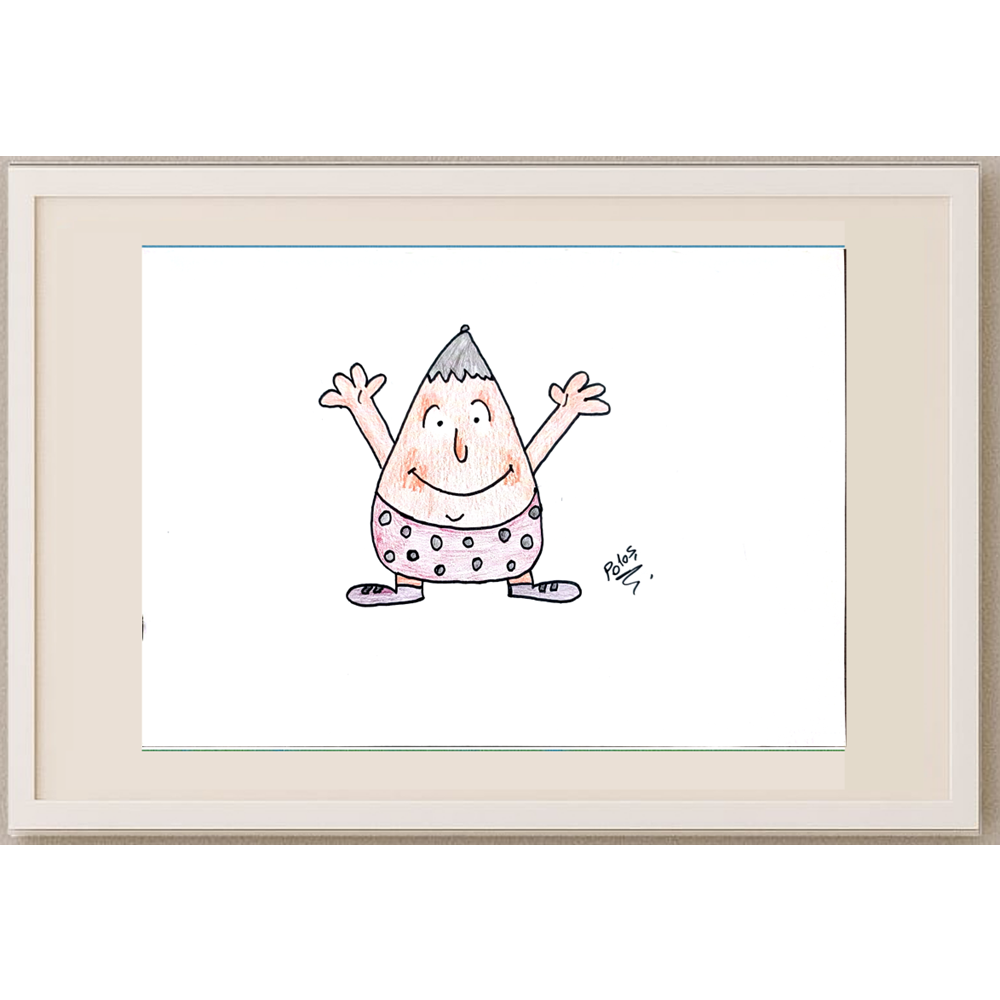 Poloş 35x25cm Orijinal Karikatür BOD00561