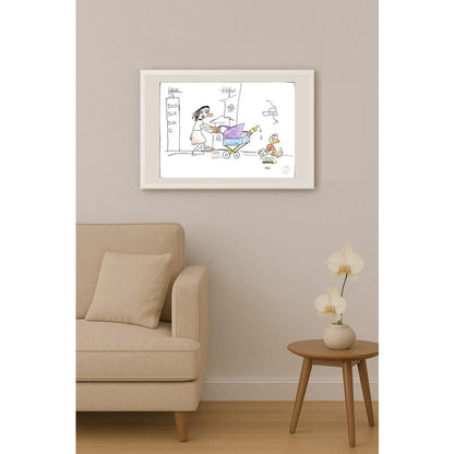 Hilal Yıldız 29x21cm Orijinal Karikatür BOD00565