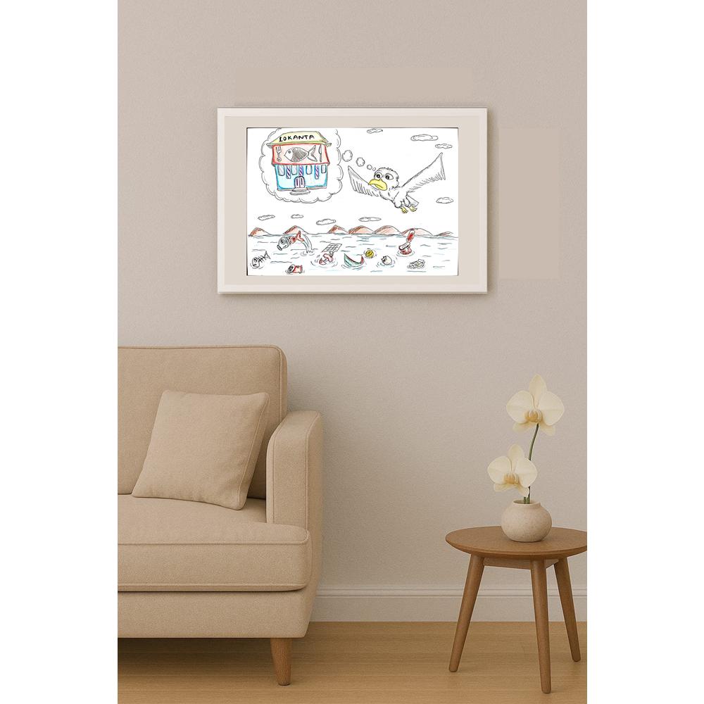 Arat Baran Keskin 29x21cm Orijinal Karikatür BOD00569