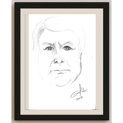 Emre Kaleci 29x21cm Orijinal Karikatür BOD00570