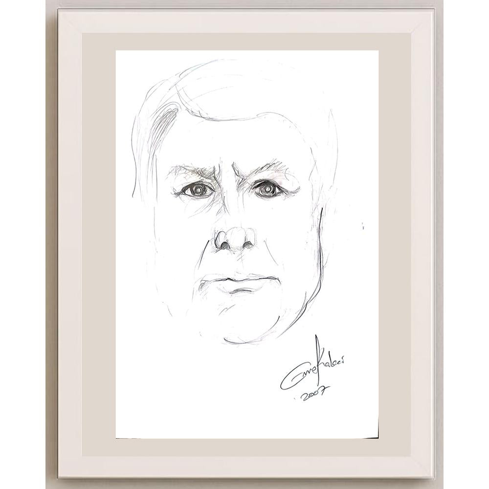 Emre Kaleci 29x21cm Orijinal Karikatür BOD00570