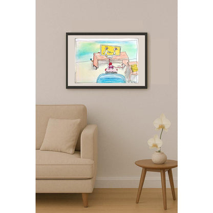 Doğa Sarıkaya 29x21cm Orijinal Karikatür BOD00572