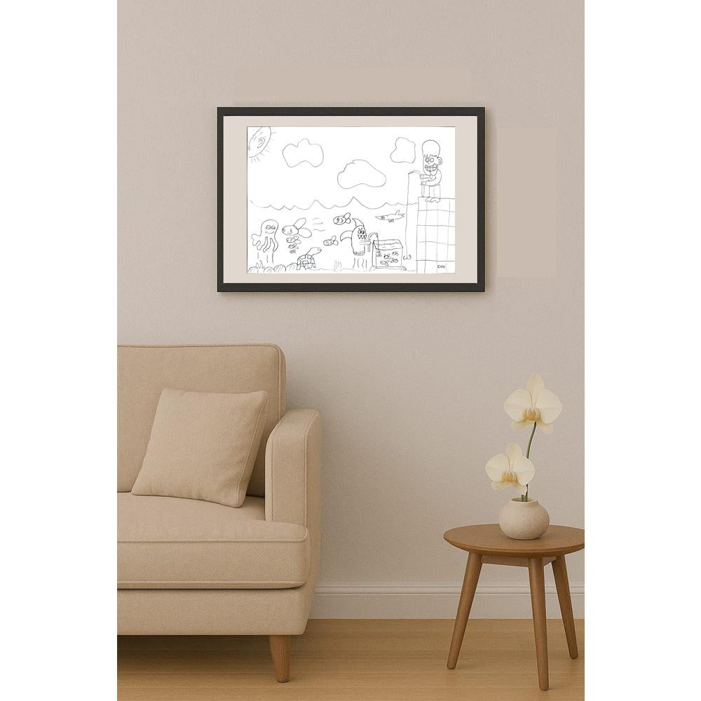 Efe 29x21cm Orijinal Karikatür BOD00573