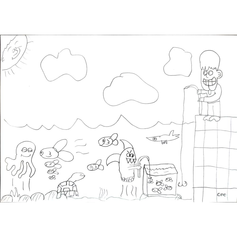 Efe 29x21cm Orijinal Karikatür BOD00573