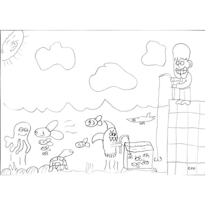 Efe 29x21cm Orijinal Karikatür BOD00573