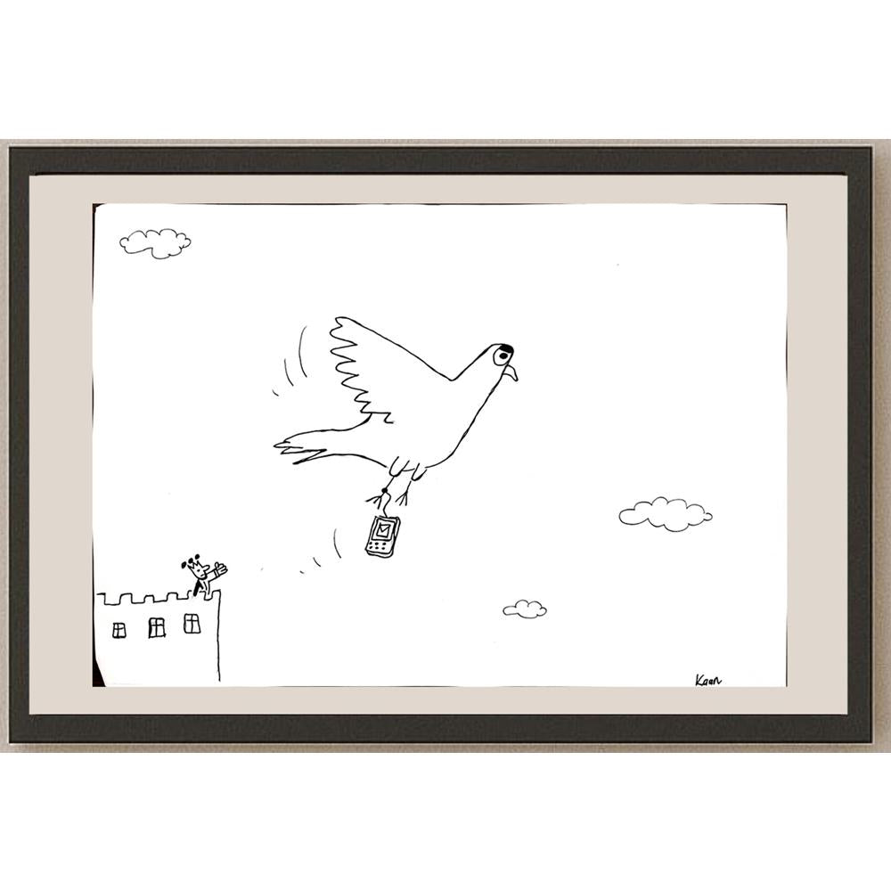 Kaan Avşaroğlu 35x25cm Orijinal Karikatür BOD00575