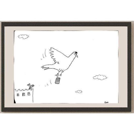 Kaan Avşaroğlu 35x25cm Orijinal Karikatür BOD00575