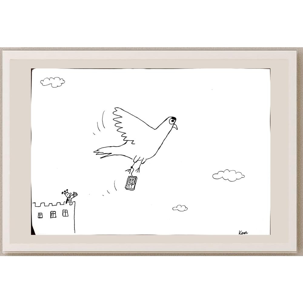 Kaan Avşaroğlu 35x25cm Orijinal Karikatür BOD00575