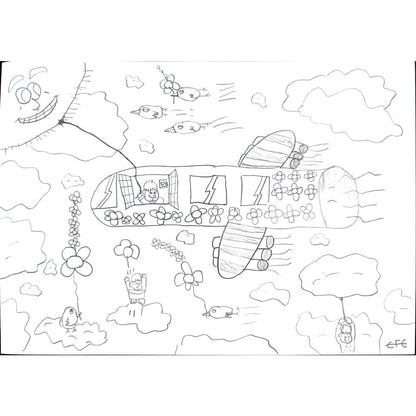 Efe 29x21cm Orijinal Karikatür BOD00577