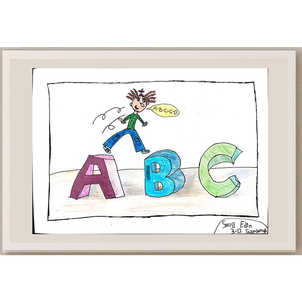 Serra Edin 29x21cm Orijinal Karikatür BOD00578