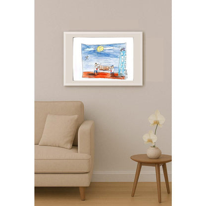 Eren İbrahimof 29x21cm Orijinal Karikatür BOD00579