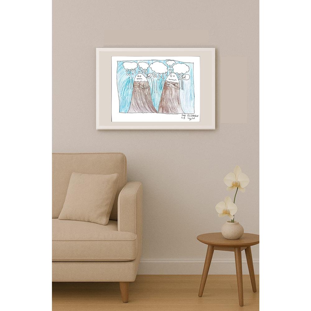 Emre Özcanoğlu 29x21cm Orijinal Karikatür BOD00580