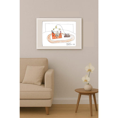 Kutay Serova 29x21cm Orijinal Karikatür BOD00581