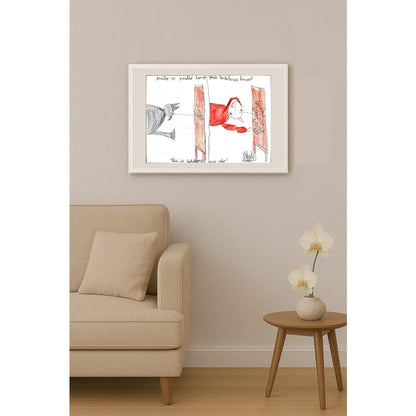 Aksel Ergülen 29x21cm Orijinal Karikatür BOD00582